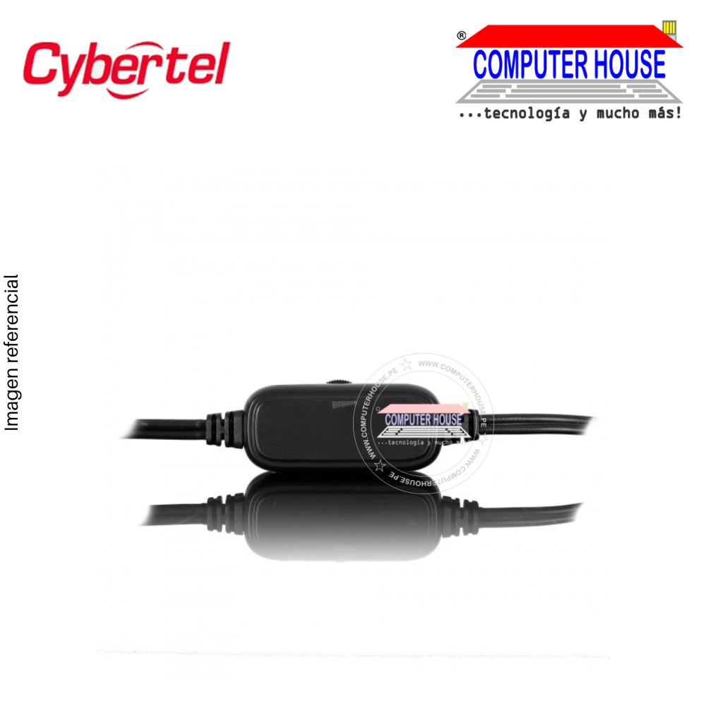 Parlantes 2.0 CYBERTEL S301 Exxpert, USB.