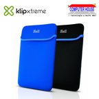 Funda para Laptop KLIP XTREME Kolours KNS-214BL reversible hasta 14.1" sin cierre.