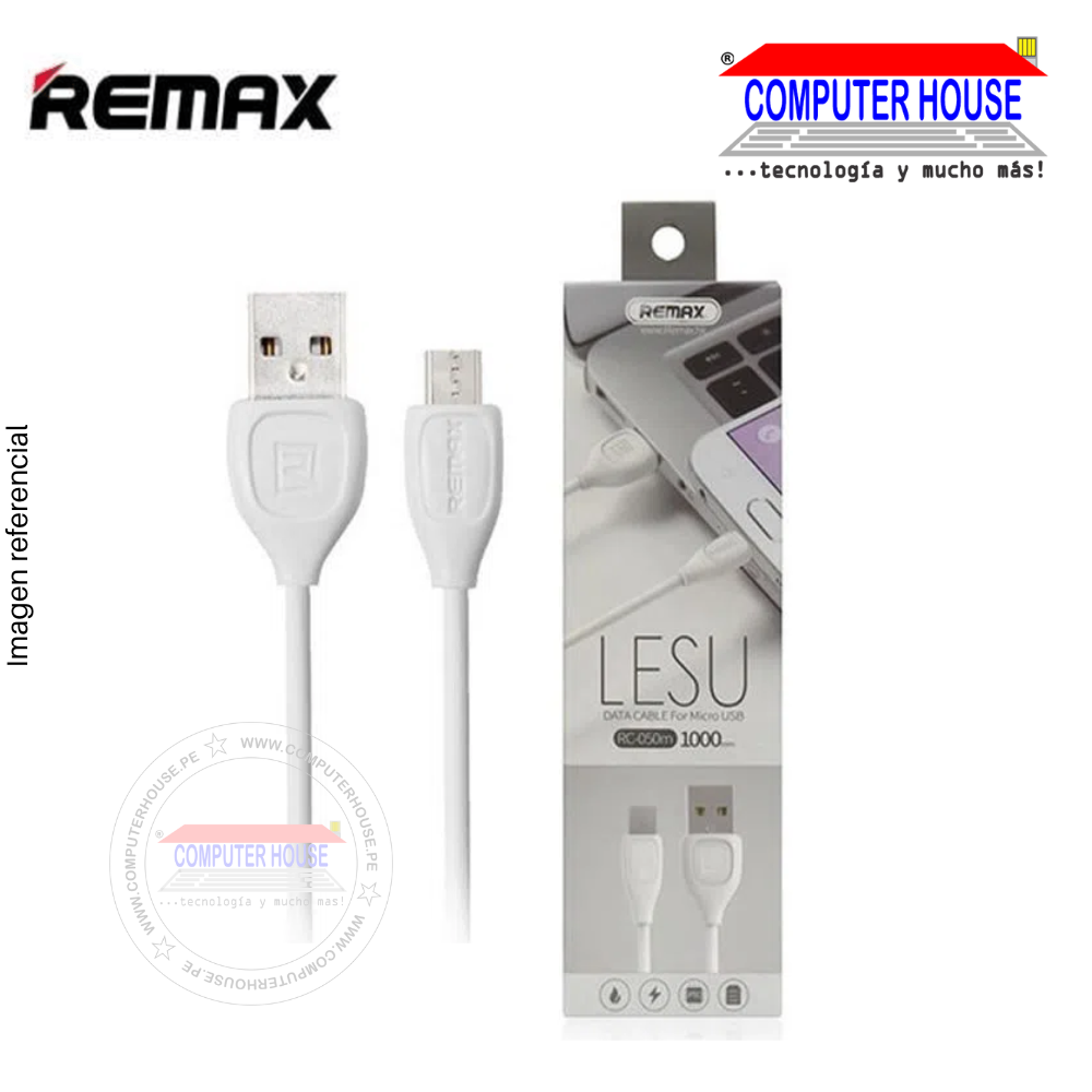 Cable de datos REMAX RC-050m Micro USB 1.8A 1 metro