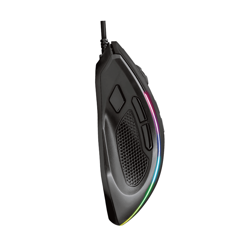 Mouse Con Botones Programables Mouse TRUST CELOX GXT165, 8 botones programables, 10000DPI, RGB, USB ...