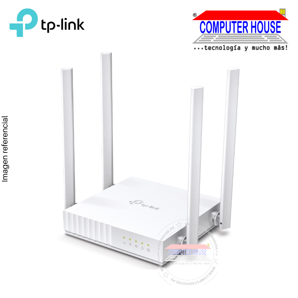 Router Inalámbrico TP-LINK Archer C24 AC750 Dual-Band Wi-Fi