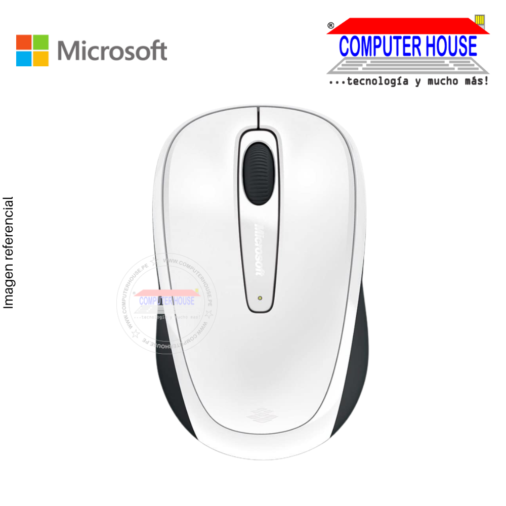 MICROSOFT Mouse inalámbrico WRLS MOB 3500 conexión USB.