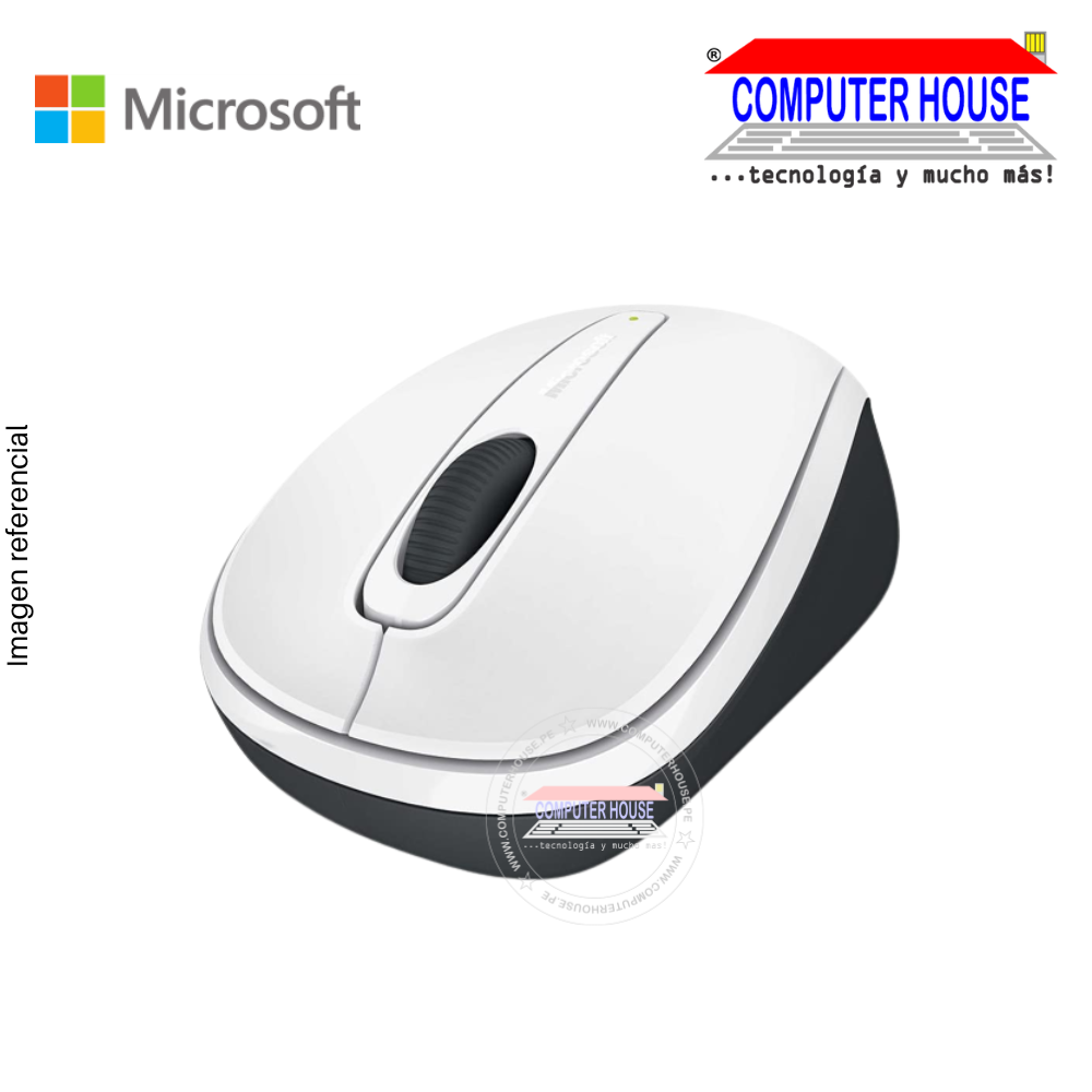 MICROSOFT Mouse inalámbrico WRLS MOB 3500 conexión USB.