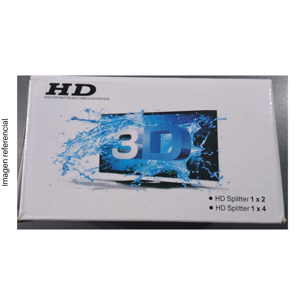 Splitter HDMI 1x4 FULL HD 1080P multiplica canales HDMI