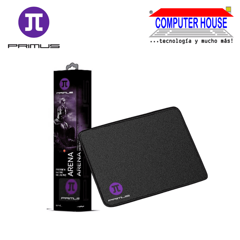 Pad Mouse PRIMUS Gaming Arena Tamaño M Black 320x270x3mm (PMP-01M)