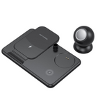 XO XO-W58 Wireless Charger, 4 in 1 (Smartwatch, Smartphone, Pencil and Headphones), 15W.