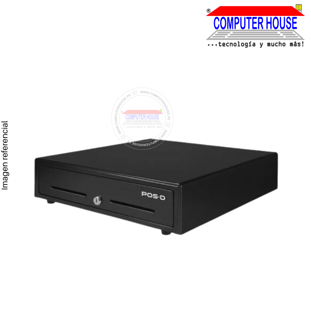 Pos-D cash drawer CASH-410, 5B/8C RJ11.
