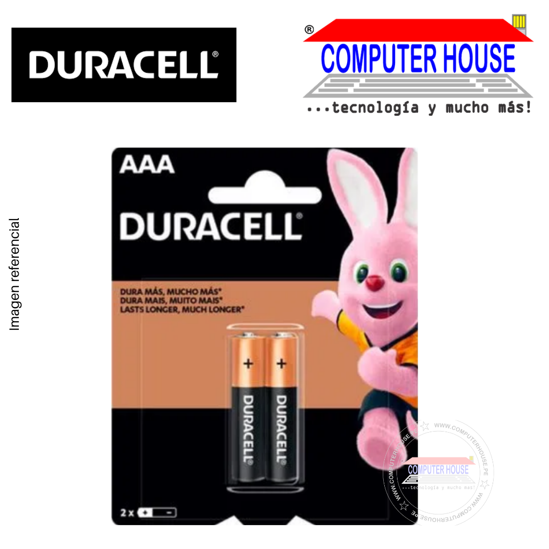 DURACELL triple AAA battery (PACK x 2)