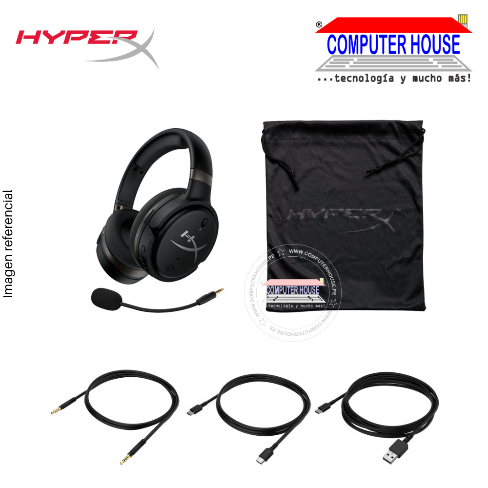 Audífono alámbrico HYPERX Cloud Orbit S, PC/PS4/Xbox One/Mobile, Black. (HX-HSCOS-GM/WW)