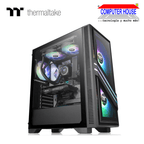THERMALTAKE Versa T35 TG RGB Case, With 600W source, transparent side, RGB, Black.