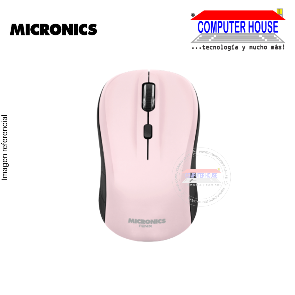 MICRONICS Mouse inalámbrico FENIX MIC M719 conexión USB.