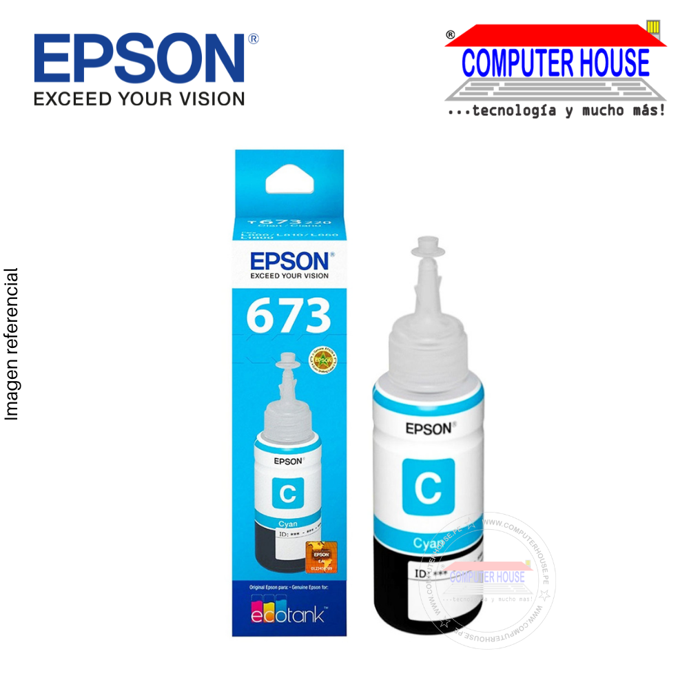 EPSON 673 Cyan Ink