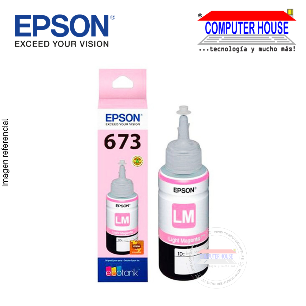 Tinta EPSON 673 Light Magenta