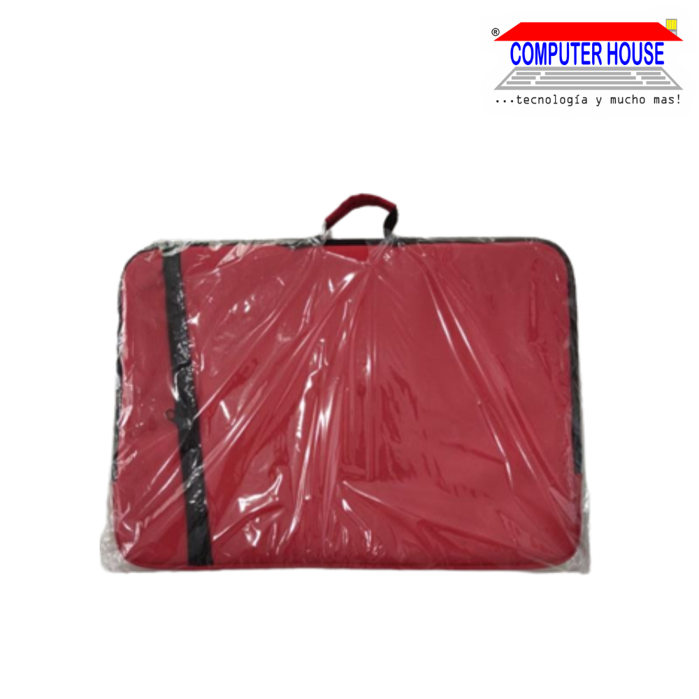 14.1" Laptop Sleeve, with handle and zipper, assorted colors.