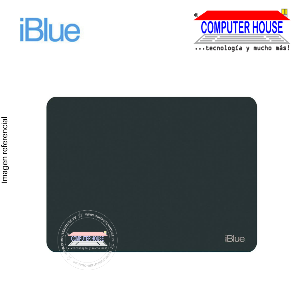 Pad Mouse IBLUE MP-173-BK para laptop black