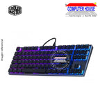 Teclado Mecánico COOLER MASTER SK630, Switch Cherry MX RGB Low Profile, 80%, Iluminación RGB, Alámbrico USB.