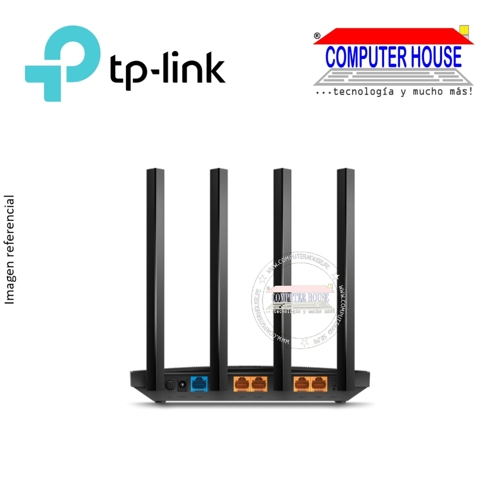 Router Inalámbrico TP-LINK Archer C80 Banda Dual AC1900 Puertos Gigabit