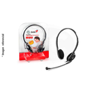 GENIUS HS-M200C Black wired headset + built-in microphone (31710151103) 
