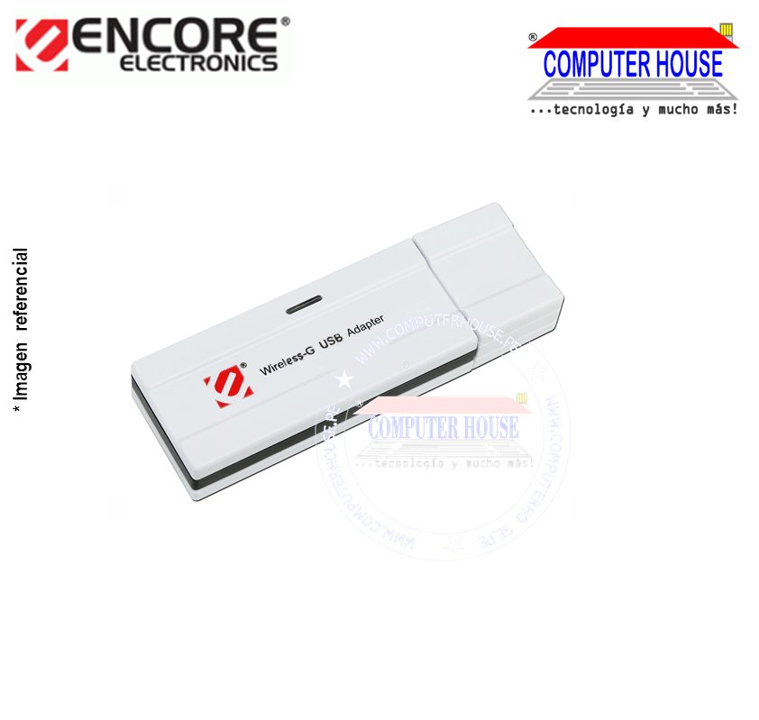 Adaptador ENCORE USB 802.11G Wireless G 54Mbps hasta 100mts