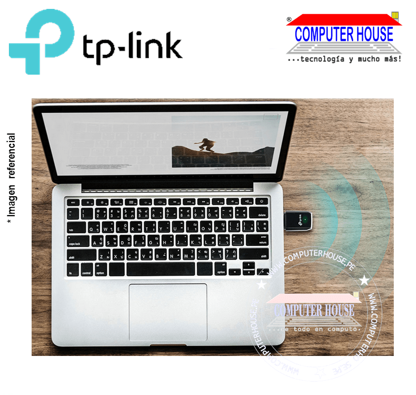 Adaptador WIFI USB TP-LINK Archer T3U mini, MU-MIMO AC1300