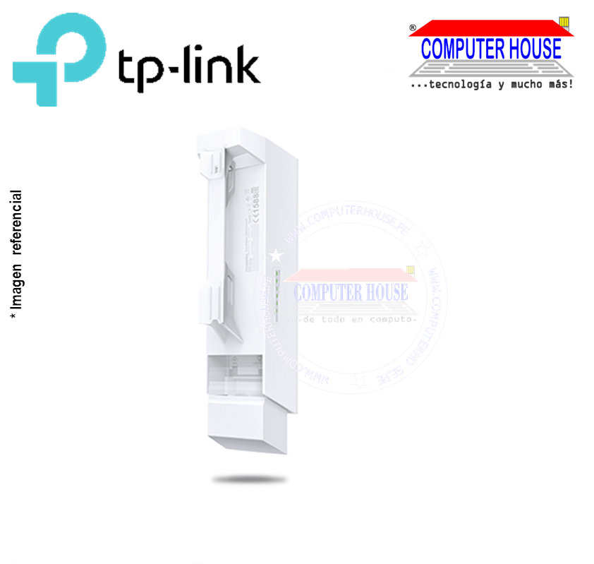 Access Point/Repetidores TP-LINK CPE210 de Exteriores 9 dBi en 2,4 GHz a 300Mbps