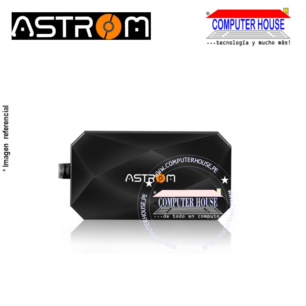 Extensión USB ASTROM AT1002 4-Puertos 2.0, Hub USB (AT-1002)