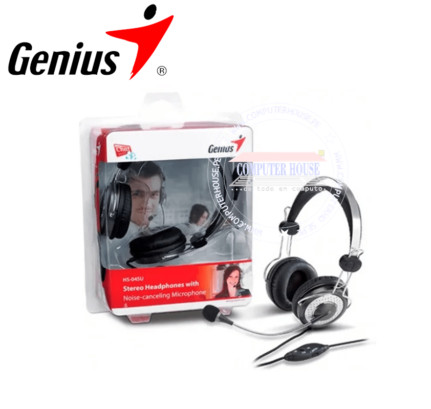 GENIUS HS-04SU Noise Canceling wired hearing aid + built-in microphone (31710045100) 