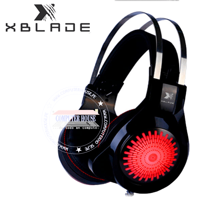 Audífono Alámbrico XBLADE SLAYER 7 Gaming Ligth Black (XB-HG8935)