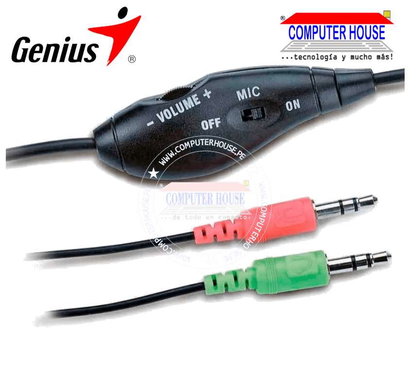 GENIUS HS-05A wired hearing aid + built-in microphone (31710011100) 