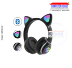 Audífono Inalámbrico STN-28A vincha con diseño orejas de Gato, Bluetooth, Micrófono - Colores