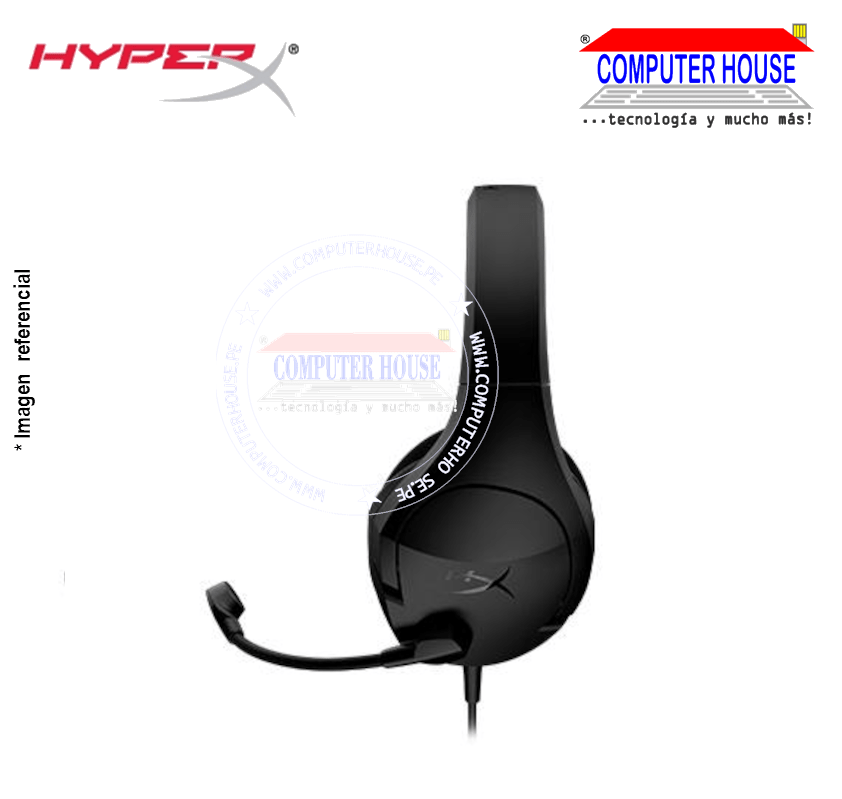 Audífono HYPERX Cloud Stinger Core, PC/PS4/Mac/Mobile/Nintendo Switch (HX-HSCSC2-BK/WW)