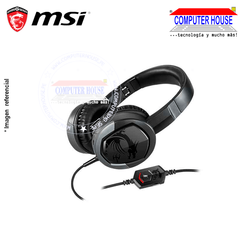 MSI Immerse GH30 V2 Wired Gaming Headset.