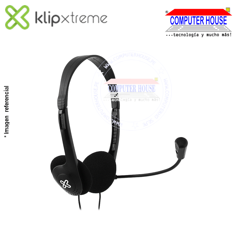 KLIP XTREME KSH-270 Stereo PC Headset + built-in microphone 