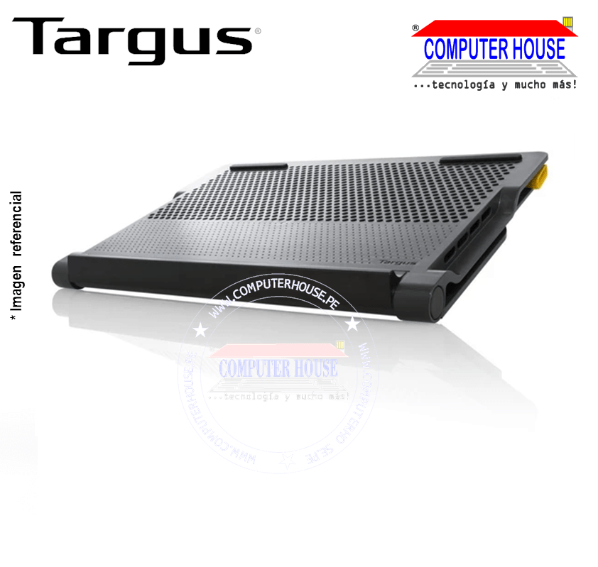 Cooler para Laptop TARGUS Chill Mat, 17", 4 puertos USB, 4 niveles de inclinación (AWE81US)