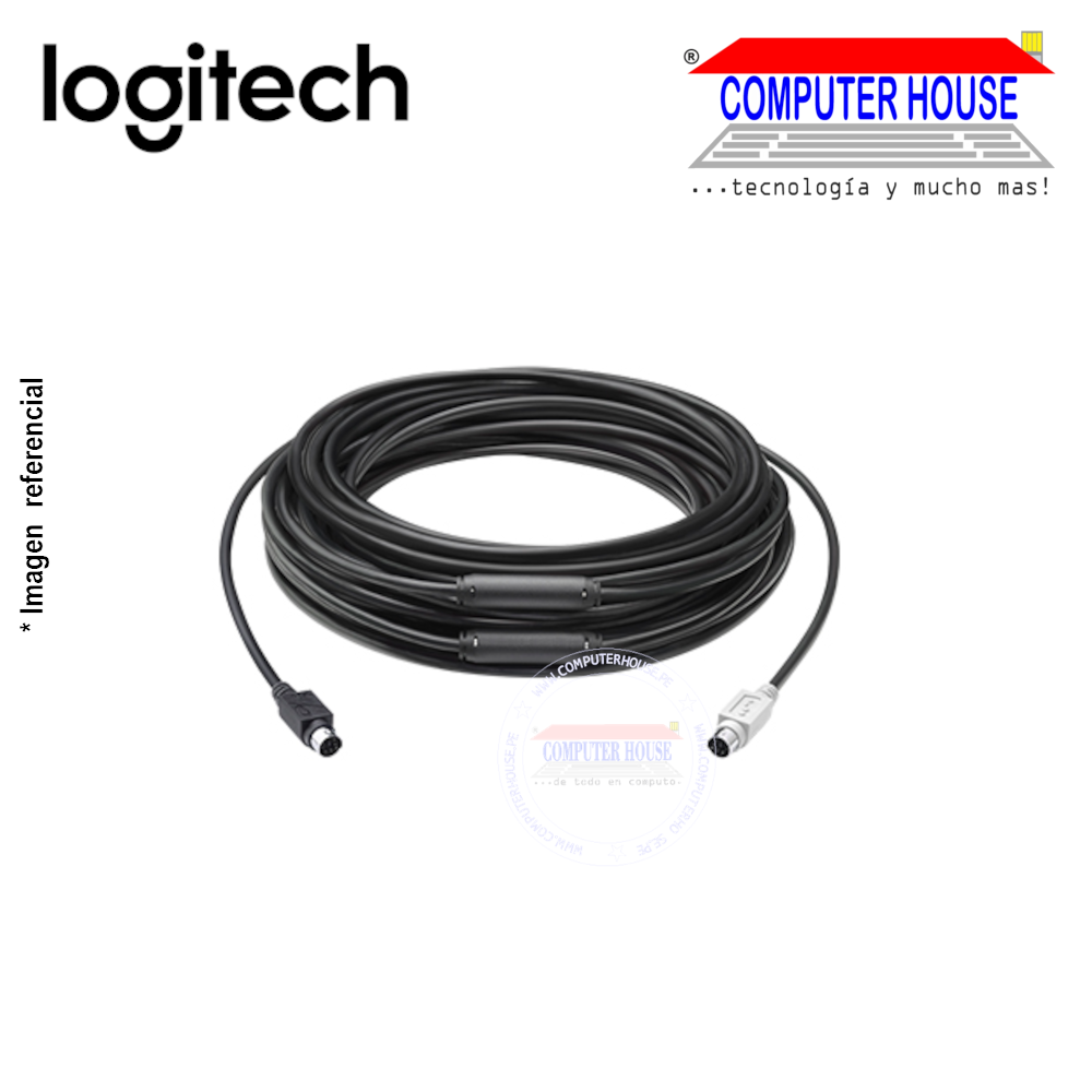 Cable LOGITECH B2B 10M Para Cámara Group Black (939-001487)