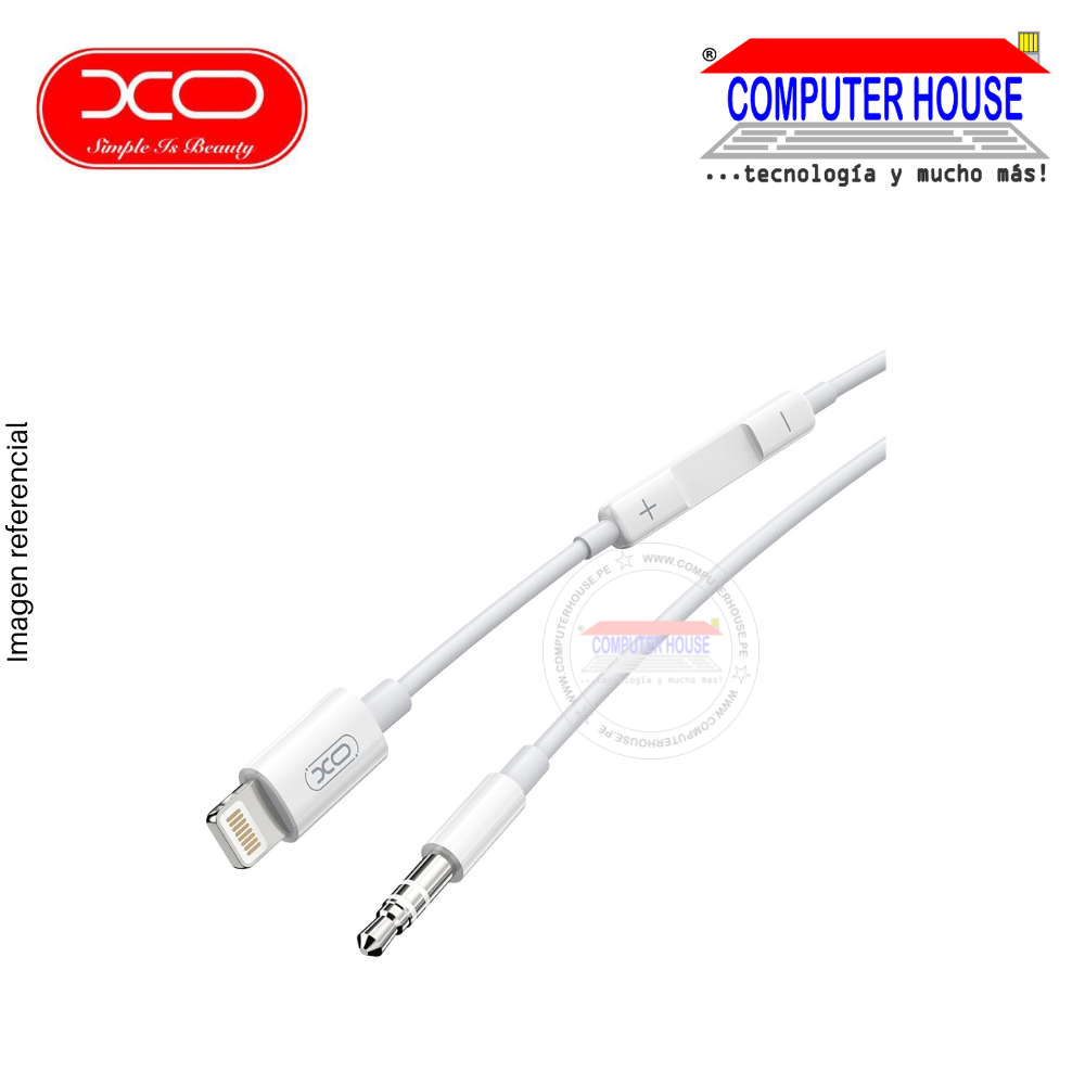 XO Audio Cable XO-NB-R192A, 1xJack 2.5mm to 1xLightning.
