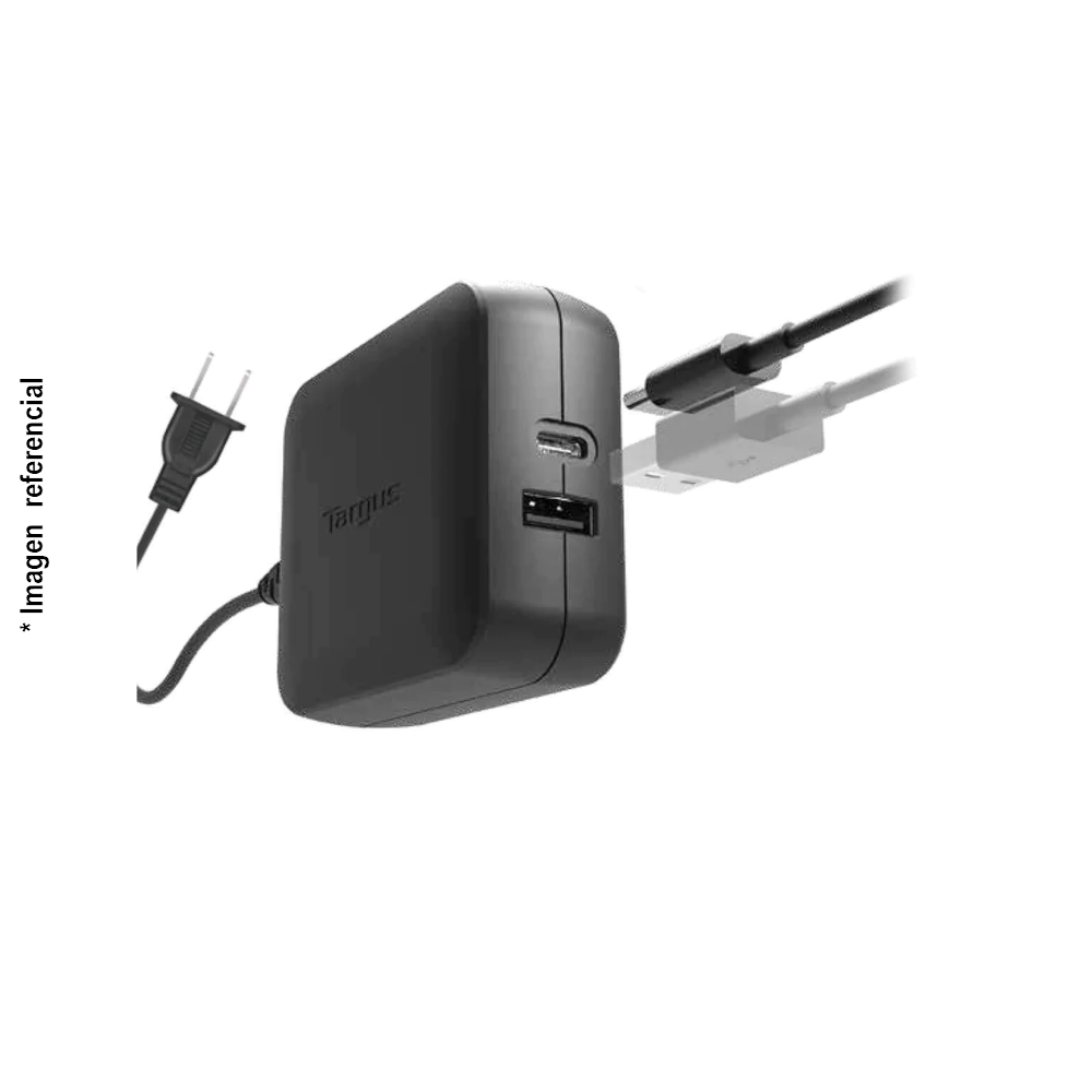 TARGUS cargador para laptop Universal USB-C 65W Black (APA104BT)