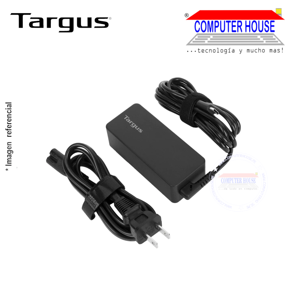 TARGUS cargador para laptop Universal USB-C 45W Black (APA106BT)