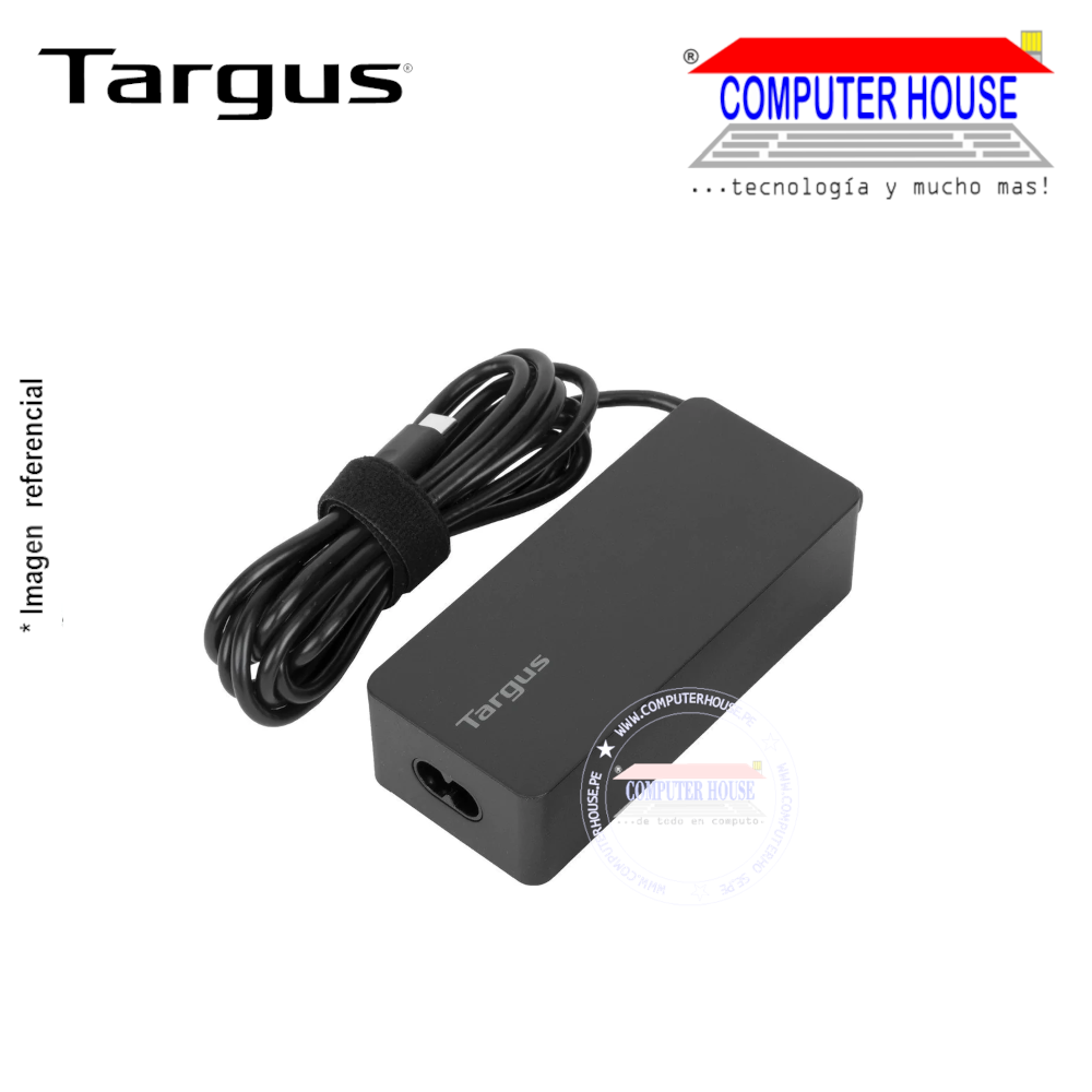 TARGUS cargador para laptop Universal USB-C 65W Black (APA107BT)