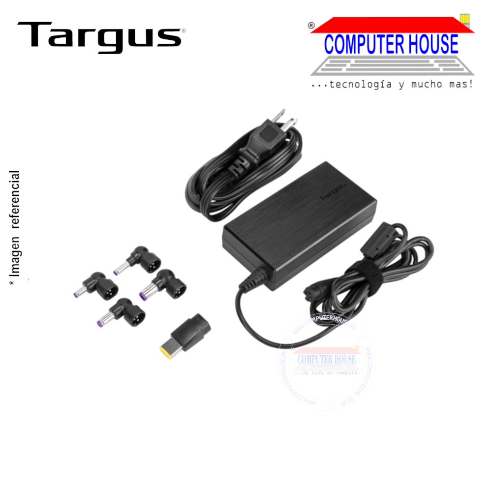 TARGUS cargador para laptop Universal Slim 90w Black (APA90US)