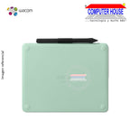 WACOM Intuos 10.4" x 7.8" Medium Wireless Pen Tablet, Pistachio Green (CTL6100WLE0)
