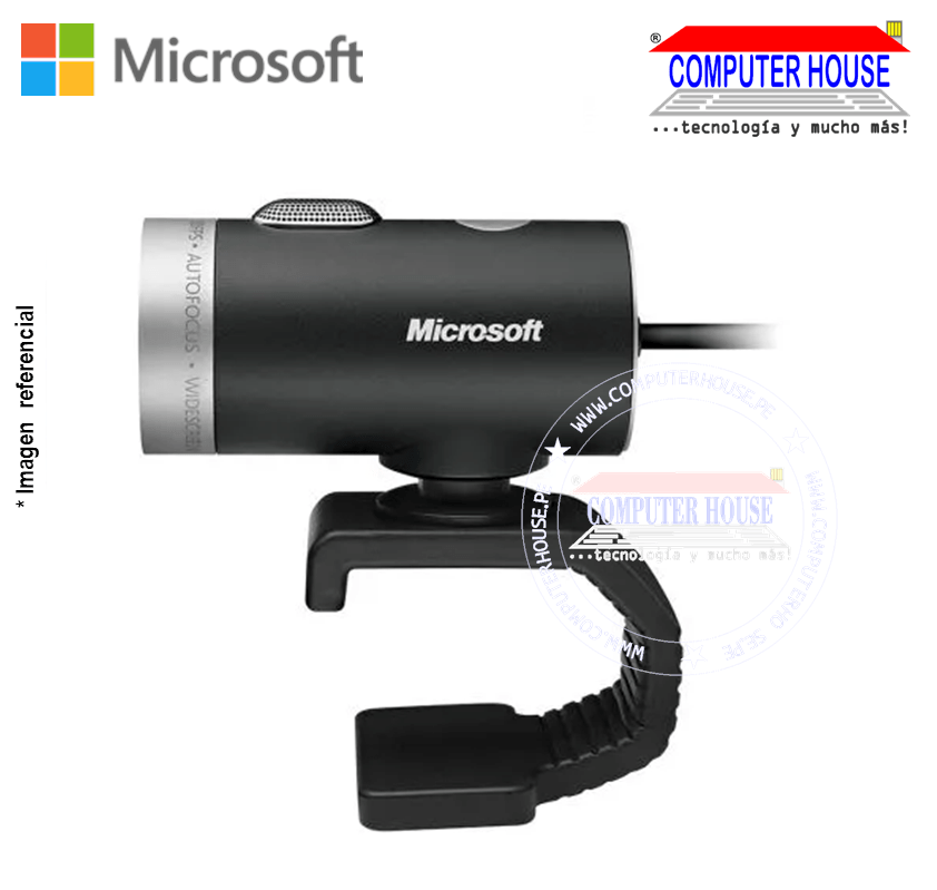 Cámara Web MICROSOFT LifeCam Cinema HD 720P. (H5D-00013)