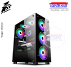 Case 1St Player V3-A, Black, WITHOUT SOURCE, transparent side, RGB.