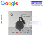 Chromecast GOOGLE 3 Full HD Digital multimedia receiver.