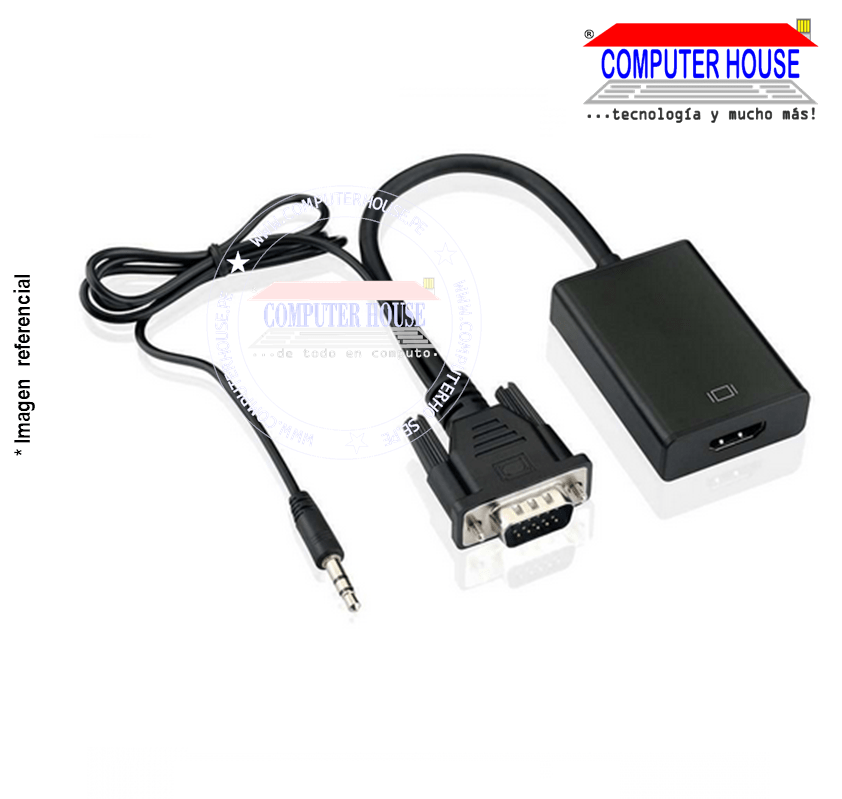 Adaptador/Convertidor de VGA a HDMI
