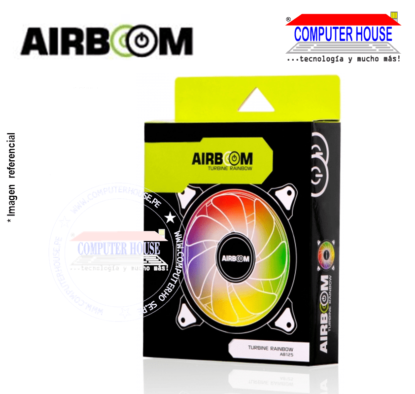 Cooler para Case AIRBOOM Aureola Rainbow AB-125