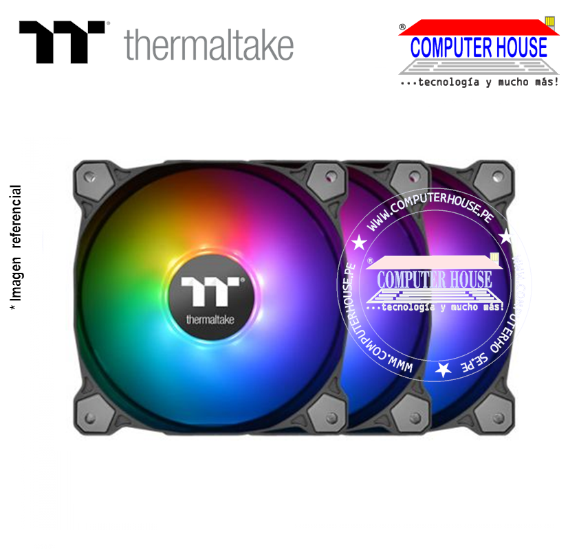 Cooler for Case THERMALTAKE Pure 12 ARGB Sync, TT Premium Edition (3-Pack).