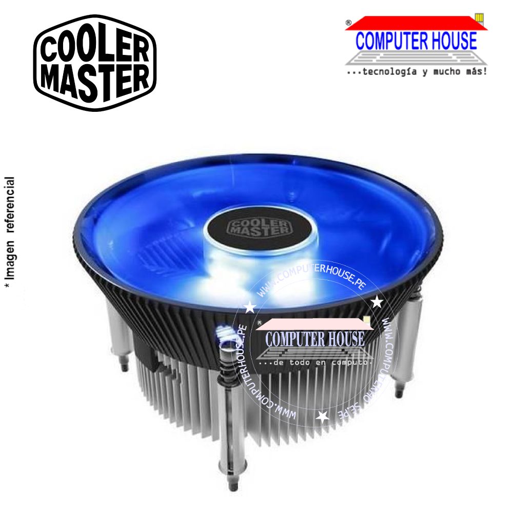 Cooler para procesador COOLER MASTER i70C para Intel LGA 115X