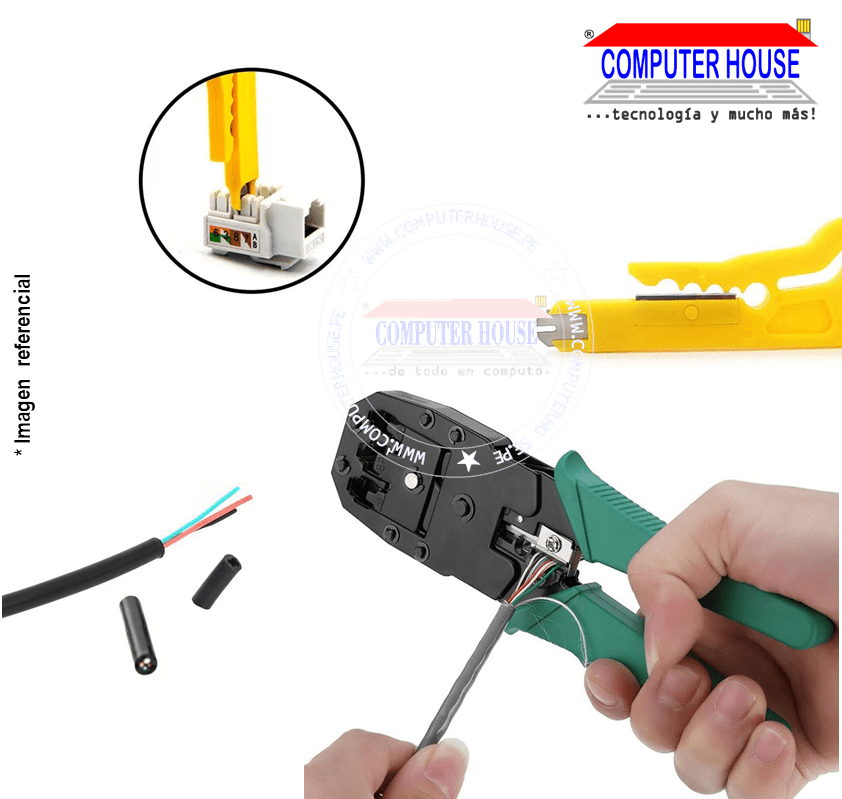 Crimping 3 in 1 Modular Crimper Tool