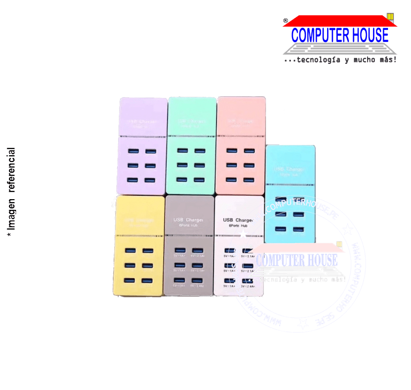 Power Extender 6 USB Ports, 5V 3.5A